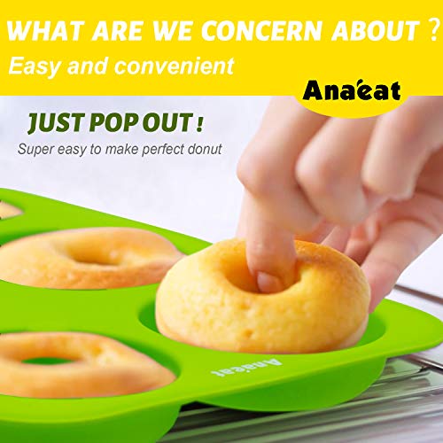 2 Pack Donut Pan Silicone Baking Mold (2 Count)