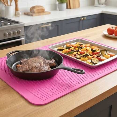 Silicone Dish Drying Mat for Multiple Usage