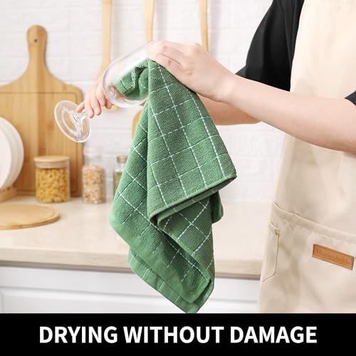 100% Cotton Terry Kitchen Towels (12 Count)