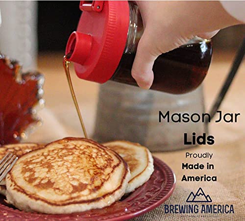 Creamer Jar with Pouring Lid and 1 Pint