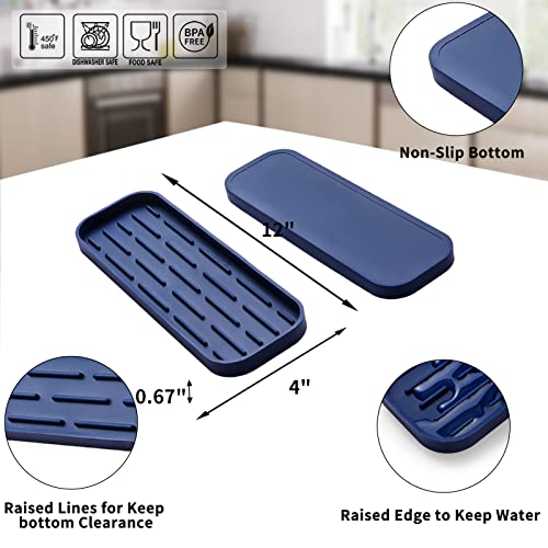 Silicone Kitchen Sink Organizer Tray for Multiple Usage