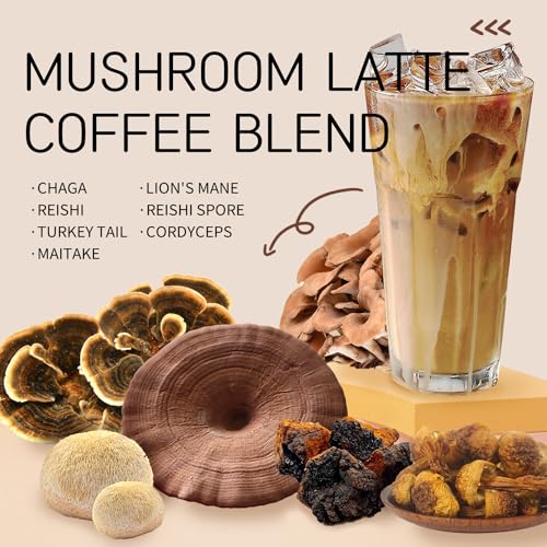 7 in 1 Mushroom Coffee Mix (7.4 Ounce)