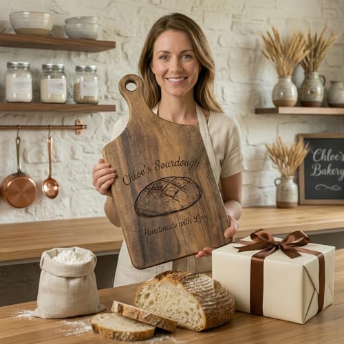 Personalized Bread Cutting Board