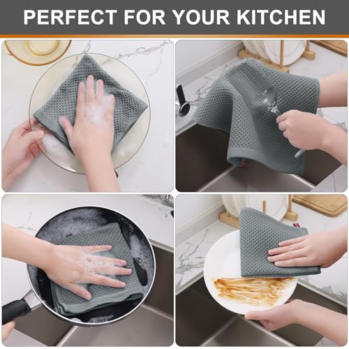 100% Cotton Waffle 6 (6 Count)