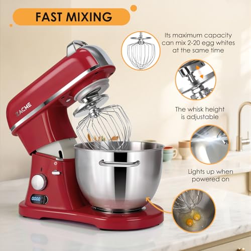 8.4QT Commercial Stand Mixer 800W with Aluminum Die Casting Meets the Standard of NSF