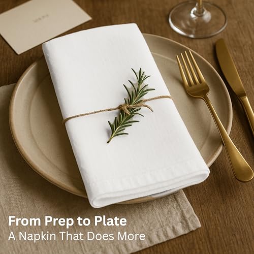 Thick Cotton Napkins (12 Count)