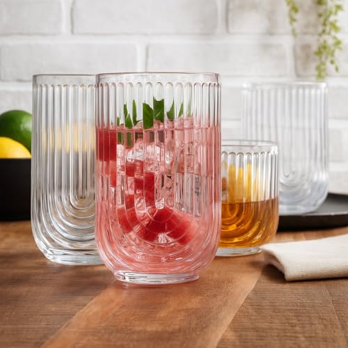16 Piece Drinking Glass Set (16 Count)