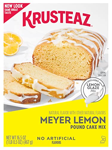 Meyer Lemon Pound Cake Mix with Lemon Glaze Mix (198 Ounce)