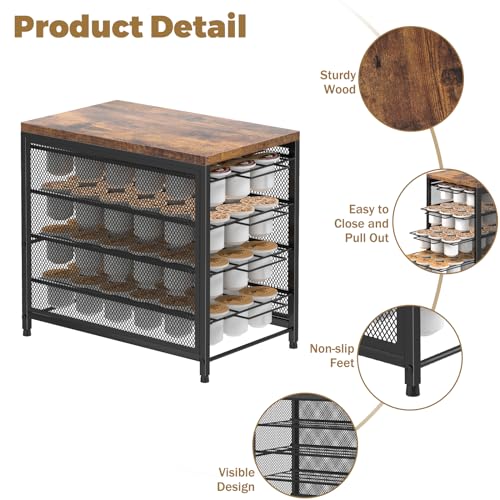 Coffee Pod Holder for Counter (22 Count)