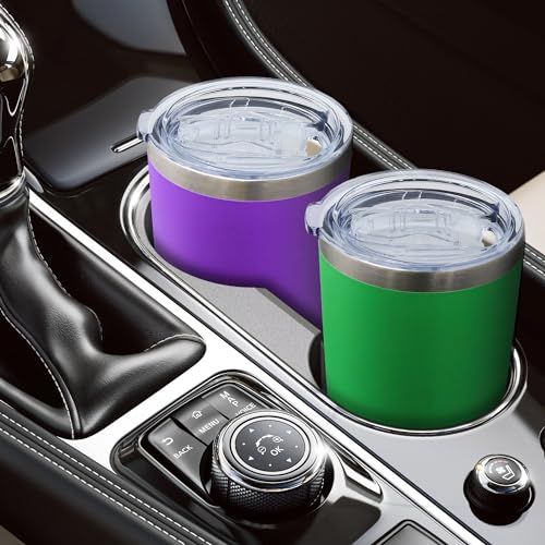 20oz Tumbler with Lid Stainless Steel Tumblers Insulated Mug Purple 12P