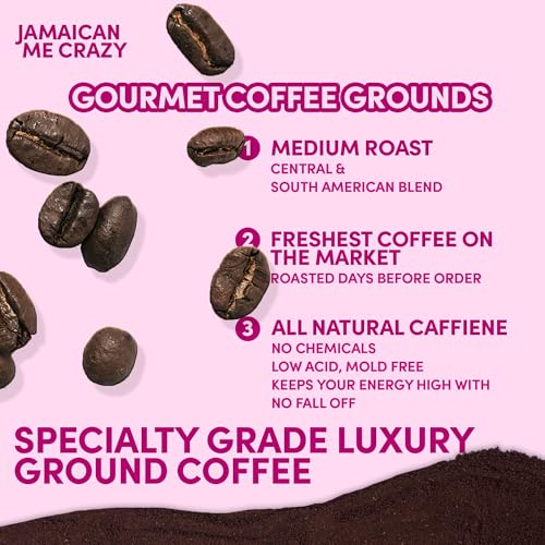 Jamaican Me Crazy Ground Coffee (12 Ounce)