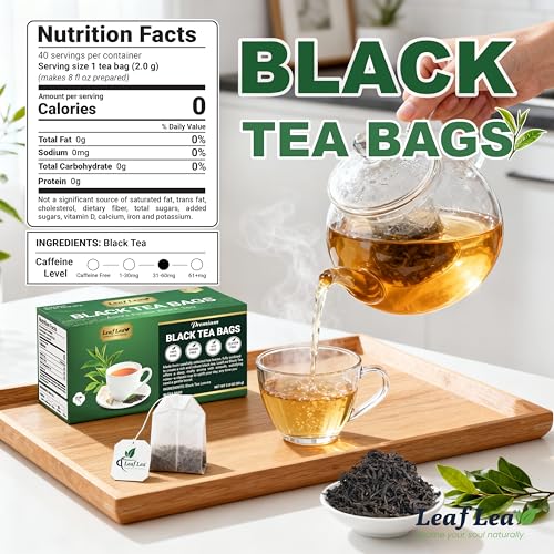 Black Tea Bags (40 Count)