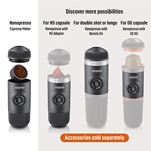 Nanopresso Portable Espresso Maker Bundled with Protective Case