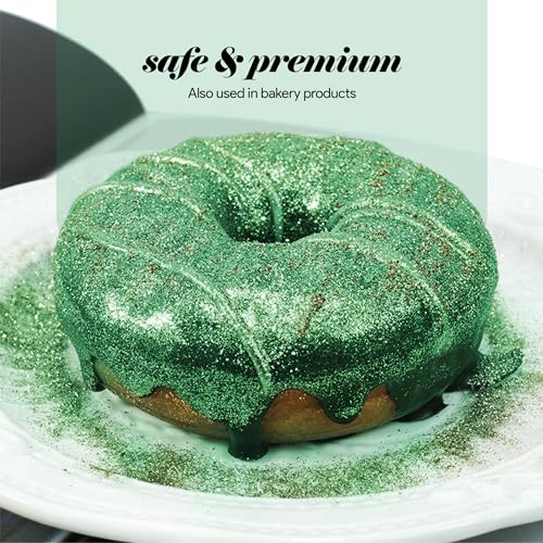 Green Edible Luster Dust 15g