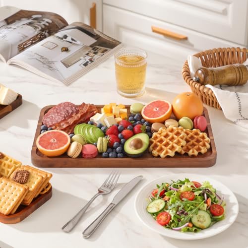 Large Wooden Tray and Platter