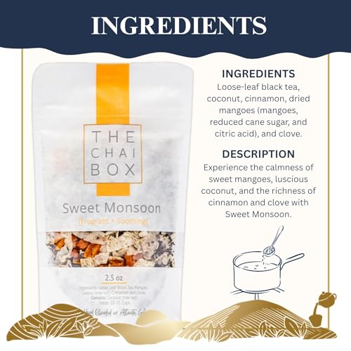Traditional Coconut & Mango Chai (2.5 Ounce)