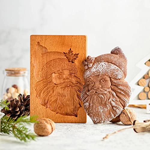 Wooden Springerle Cookie Molds for Baking