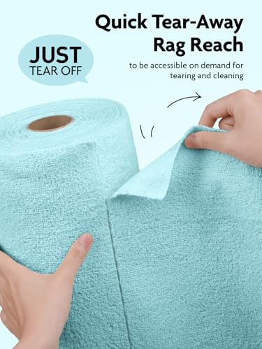 Microfiber Cleaning Cloth Roll (75 Count)