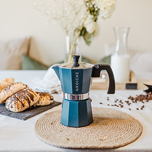 Milano Stovetop Espresso Maker Moka Pot 6 espresso Cup