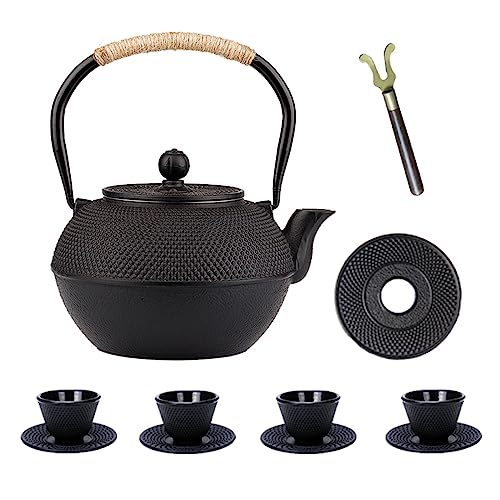 40.6 fl oz Cast Iron Teapot Set