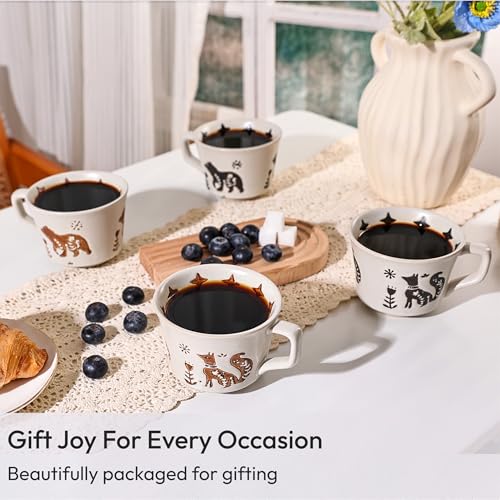 11 oz Ceramic Coffee Mug (4 Count)