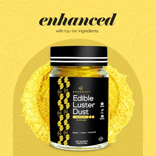 Gold Edible Luster Dust 15g