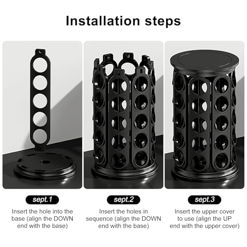 K Cup Holder Coffee Pods Holder with 40 K
