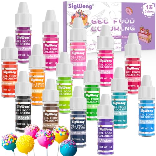 Gel Food Coloring (3.15 Fl Oz)
