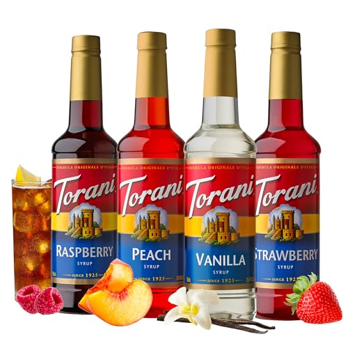 Flavored Drink Syrup Soda Shop Variety Pack (101.6 Fl Oz)