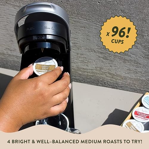 Medium Roast Coffee Pods Variety Pack (96 Count)