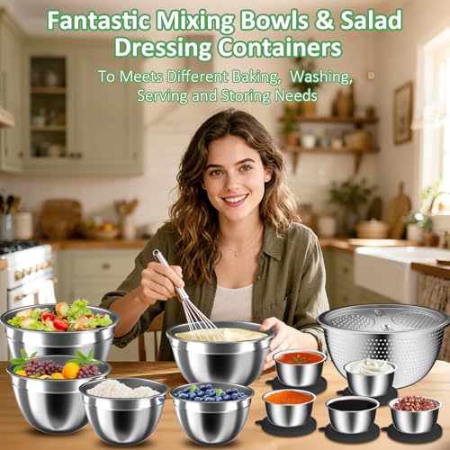 Mixing Bowls with Lids Set