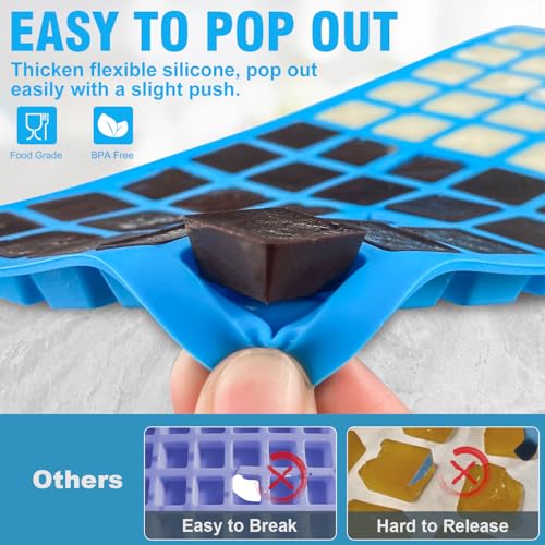 Square Silicone Molds (100 Count)