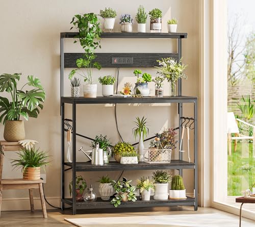 Bakers Rack with Power Outlets