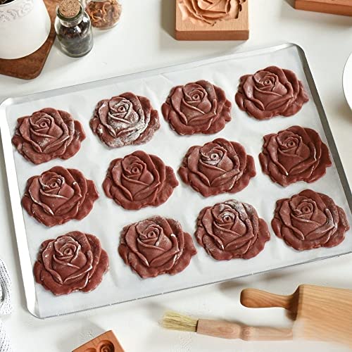 Wooden Springerle Cookie Molds for Baking