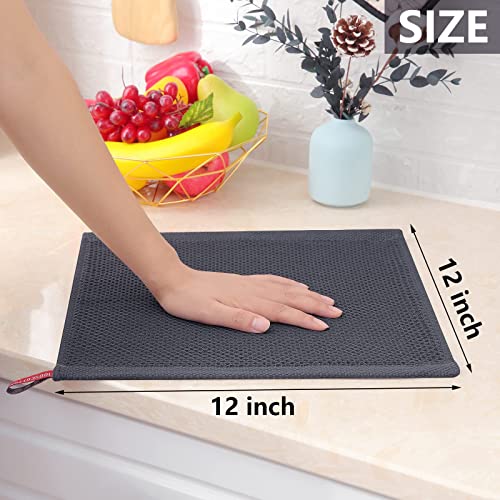 100% Cotton Waffle Weave Kitchen Dish Cloths 18 (8 Count)