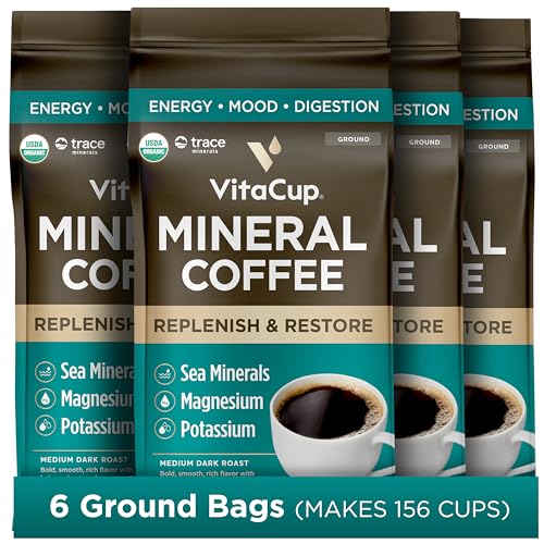 Mineral Medium Dark Roast Ground Coffee (60 Ounce)