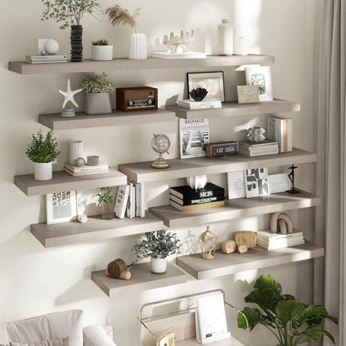55 Inch Fireplace Mantel Shelf (2 Count)