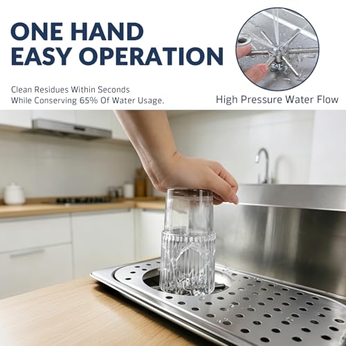 Stainless Steel Pitcher Rinser