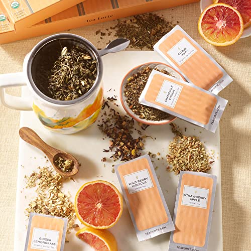 Single Steeps Loose Leaf Tea Sampler (15 Count)