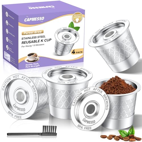 Reusable K Cups for Keurig 1.0 (4 Count)