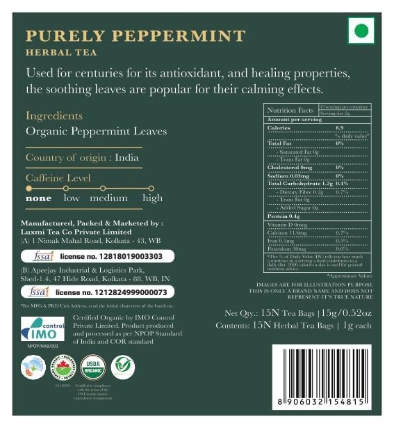 Estates Pure Peppermint Tea (25 Count)