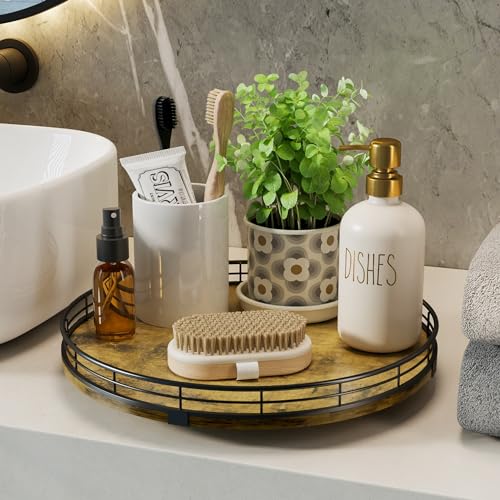 Lazy Susan Turntable Organizer for Table Top