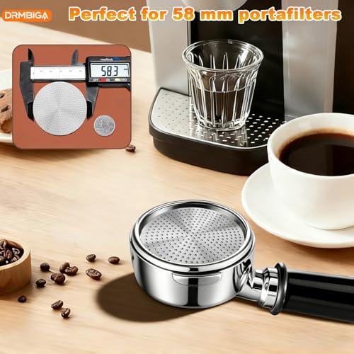 58mm Espresso Puck Screen for Coffee Portafilters