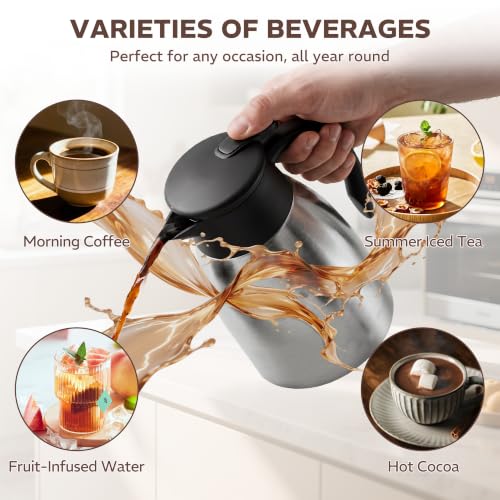 Thermal Coffee Carafe for Keeping Hot