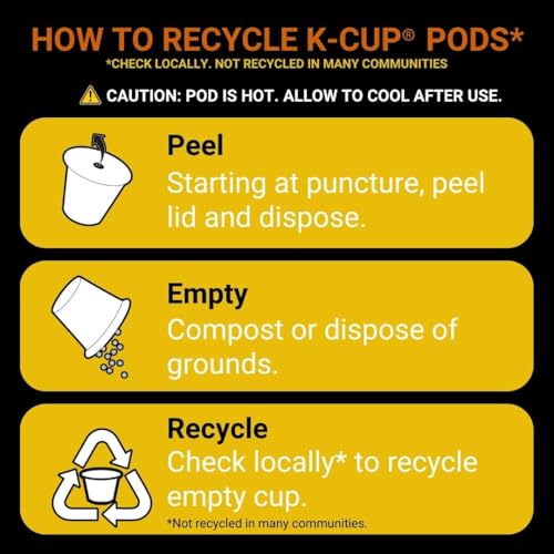 K-Cup Pods - Midtown Decaf, 6 Packs of 12 K-Cup Pods (72 Count)