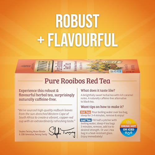 Pure Rooibos Red Herbal Caffeine (120 Count)