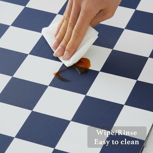 Checkered Dish Drying Mat for Kitchen Counter