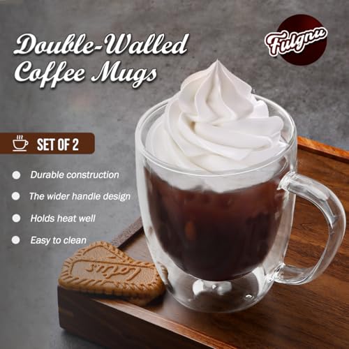 Double Walled Glass Coffee Mugs