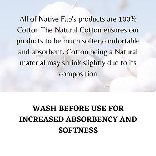 4 Pack Yellow Gingham Cotton Dish Towels 16"x26"
