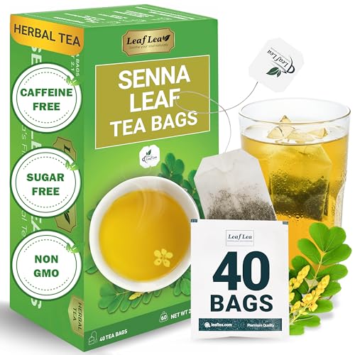 Senna Leaf Tea Bags (40 Count)
